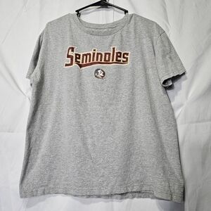 The Victory Seminoles Large gray t shirt